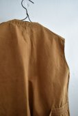 画像9: 40-50s French Brown Duck Waist Coat
