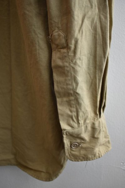 画像10: 50s French Army M47 chino shirt (Dead Stock)