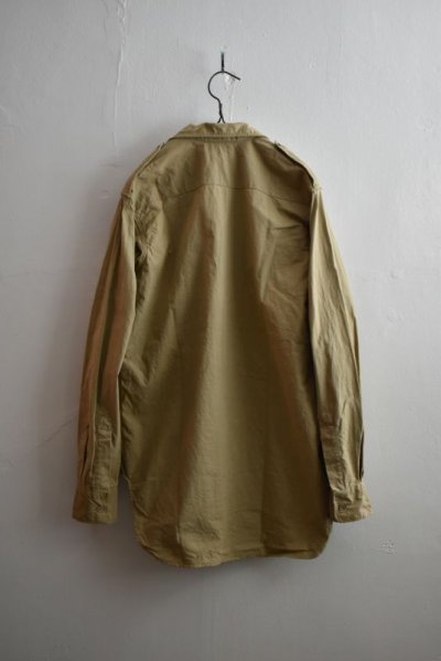 画像8: 50s French Army M47 chino shirt (Dead Stock)