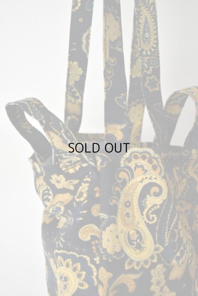 画像5: AMIACALVA ペイズリー柄ナイロンイージーバッグ S