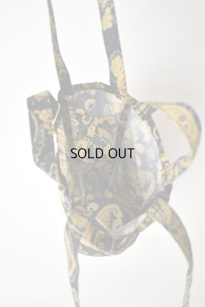 画像8: AMIACALVA ペイズリー柄ナイロンイージーバッグ S