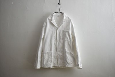 画像1: French Vintage Butcher Jacket