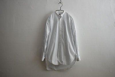 画像1: Van Heusen Band Collar Shirt (Dead Stock)