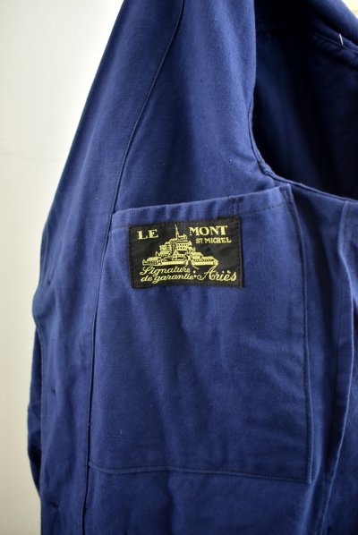 画像2: 50s Le Mont st Michel work jacket (dead stock)