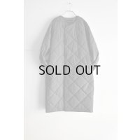 TRAVAIL MANUEL キルティングラグランコート