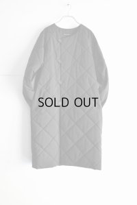 TRAVAIL MANUEL キルティングラグランコート