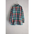 SALE40%OFF LOLO LIKE 定番型マドラスチェックビッグプルオーバーシャツ