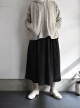 画像1: Cion コットンナイロン ギャザースカート (1)