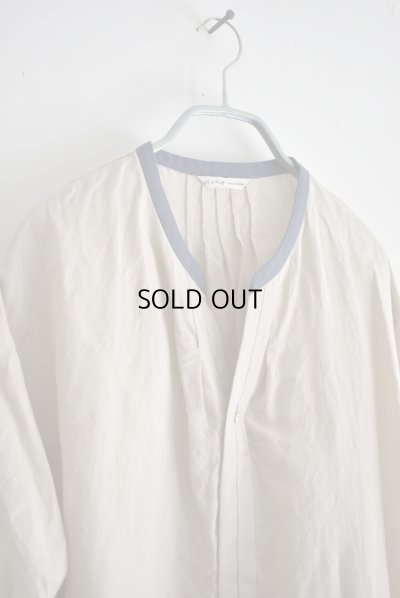 画像4: mono LABO リヨセル/ラミー バンドカラープルオーバーSH