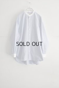 Tailor The Dress バンドカラークレリックシャツ