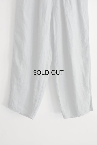 画像3: mono LABO リネン 裾タックワイドパンツ