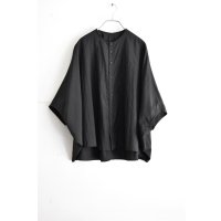 NO CONTROL AIR ビスコースナイロン 菱形ドルマンシャツ