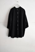 画像1: TRAVAIL MANUEL キュプラドット バンドカラーSH (1)