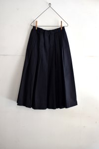 TRAVAIL MANUEL ウェザーコットン タックスカート