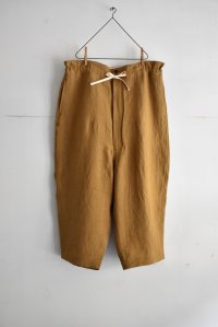 HAVERSACK リネンポプリン オーバーサイズワイドパンツ