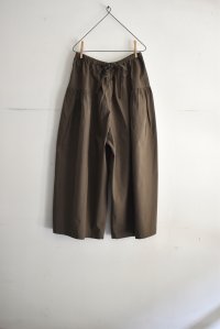 TANG サンドウォッシュコットン ボリュームパンツ