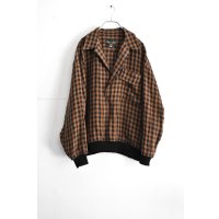 HAVERSACK  ATTIRE リネンギンガム アウタープルオーバーSH