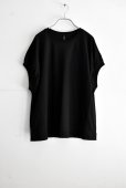 画像1: TANG ハイツイストコットン フレンチスリーブTee (1)