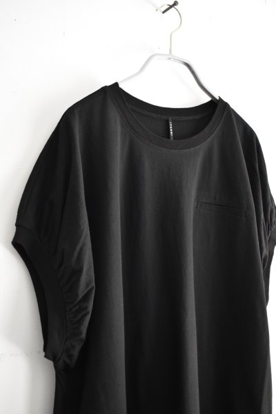 画像2: TANG ハイツイストコットン フレンチスリーブTee