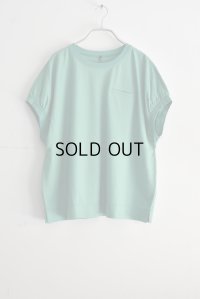 TANG ハイツイストコットン フレンチスリーブTee