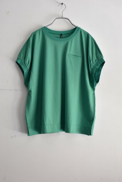 画像1: TANG ハイツイストコットン フレンチスリーブTee