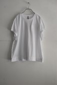 画像1: TANG ハイツイストコットン フレンチスリーブTee (1)