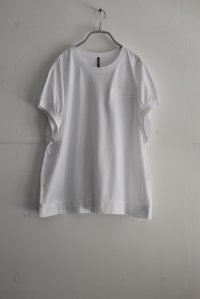 TANG ハイツイストコットン フレンチスリーブTee