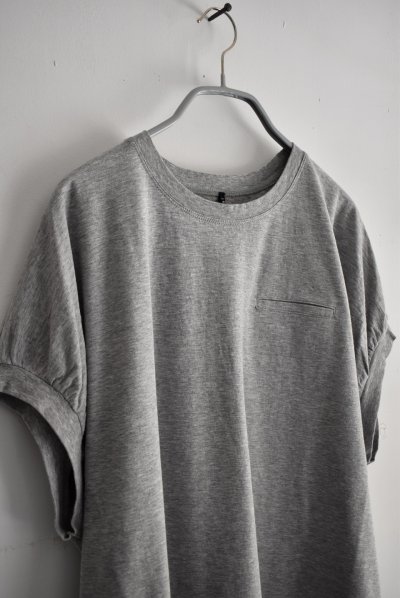 画像2: TANG ハイツイストコットン フレンチスリーブTee