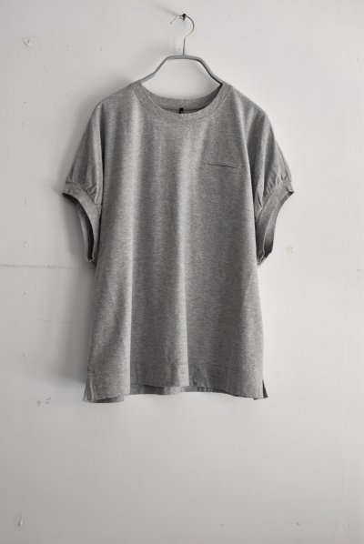 画像1: TANG ハイツイストコットン フレンチスリーブTee