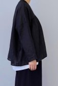 画像11: TRAVAIL MANUEL ウォッシュリネン L/Sギャザーブラウス