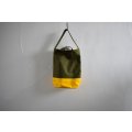 Hand Paint army tent tote bag