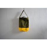 Hand Paint army tent tote bag