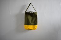 Hand Paint army tent tote bag