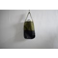 Hand Paint army tent tote bag