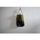 Hand Paint army tent tote bag