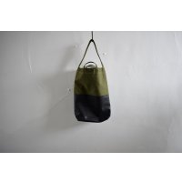 Hand Paint army tent tote bag