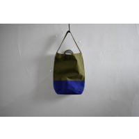 Hand Paint army tent tote bag