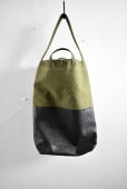画像2: Hand Paint army tent tote bag (2)