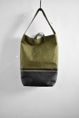 画像2: Hand Paint army tent tote bag (2)