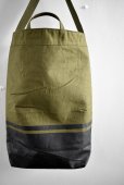 画像6: Hand Paint army tent tote bag