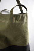 画像4: Hand Paint army tent tote bag