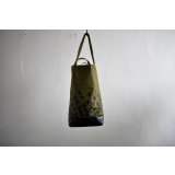 Hand Paint army tent tote bag