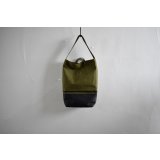 Hand Paint army tent tote bag
