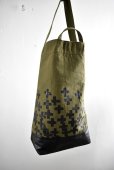 画像2: Hand Paint army tent tote bag (2)