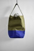 画像2: Hand Paint army tent tote bag (2)