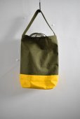 画像2: Hand Paint army tent tote bag (2)