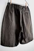 画像7: HAVERSACK 墨染ブロード オーバーサイズイージーハーフパンツ