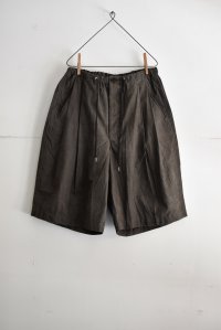 HAVERSACK 墨染ブロード オーバーサイズイージーハーフパンツ