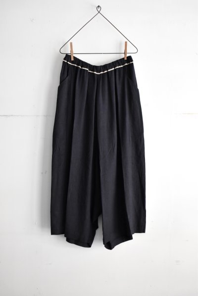 画像1: vmヴ―ム リネンレーヨン サルエルスタイルパンツ