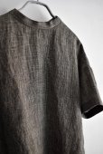 画像3: vmヴ―ム リネン バックボタン スタンドカラーSH